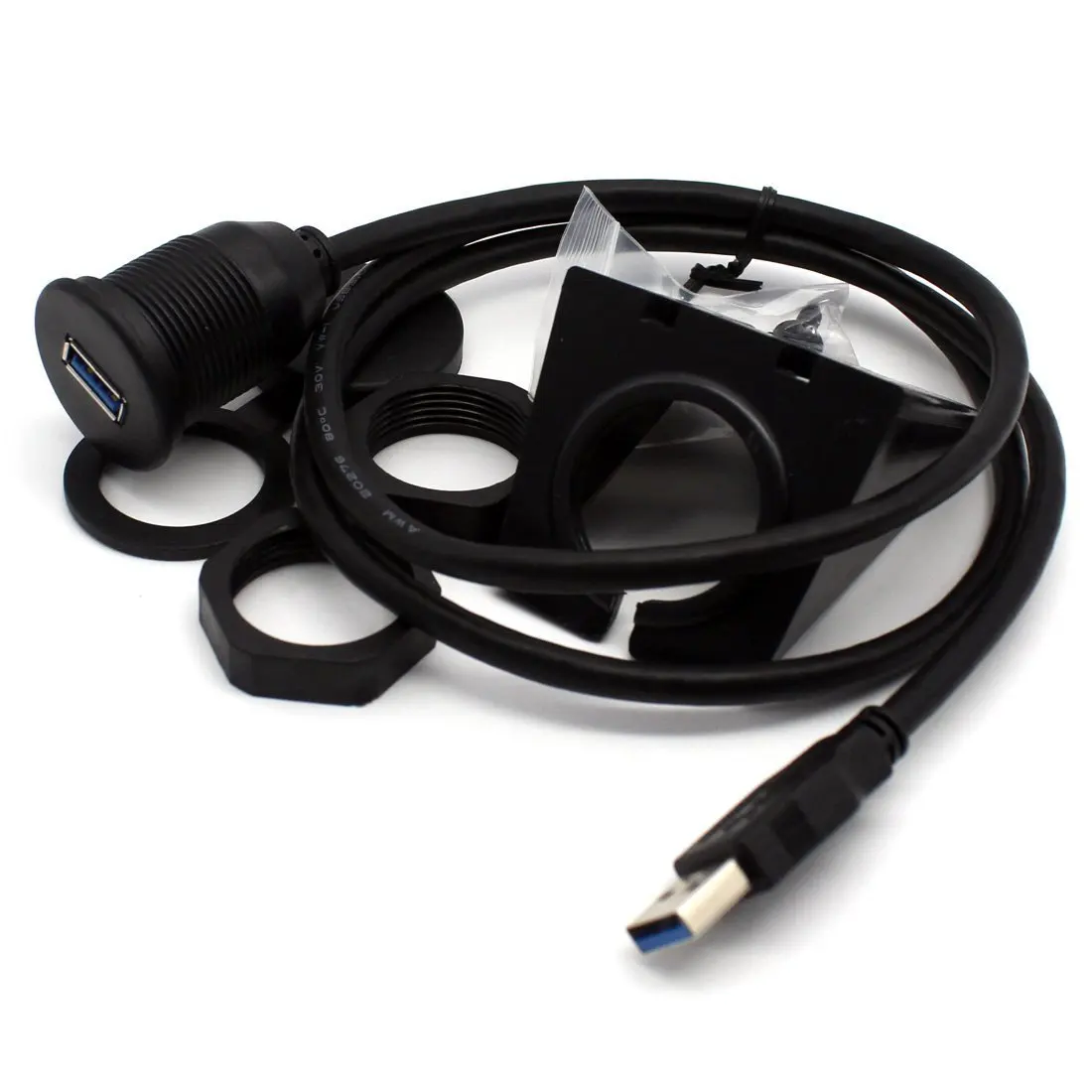 USB3.0 водонепроницаемый кабель колеса автомобиля Лодка мотоциклов панели