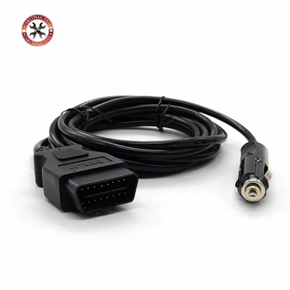 Автомобильный экстренный источник питания OBD II ECU для 12 В постоянного тока кабель