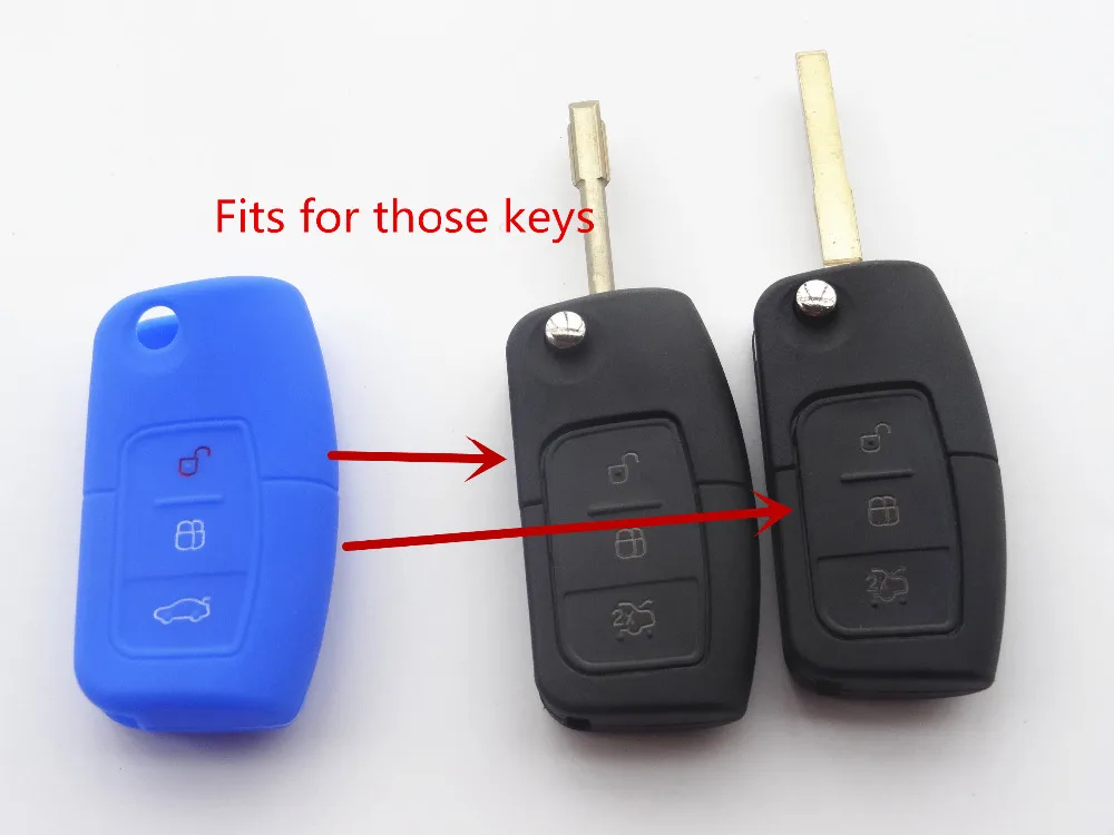 Высокое качество силиконовый чехол В виде ракушки защитить для Ford Focus 2 Mondeo Ecosport