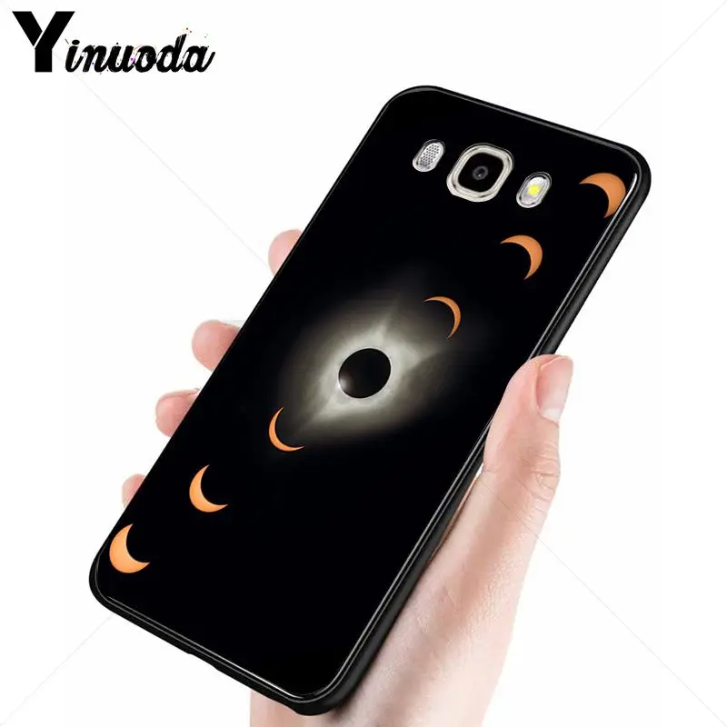 Yinuoda космическая Луна астронавт красочные аксессуары для телефона чехол Samsung Galaxy
