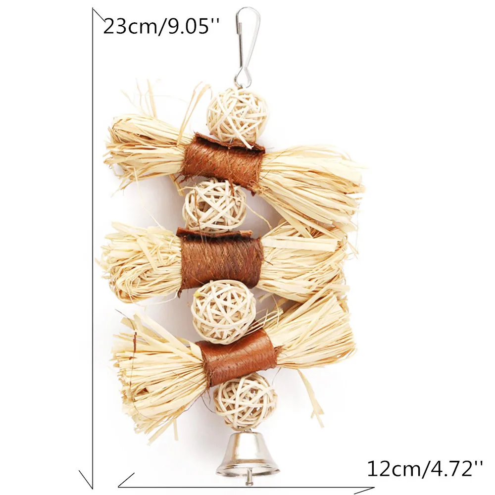 Игрушка-попугай для жевания попугай кусание птиц качели лофая лоза качели-гамаки