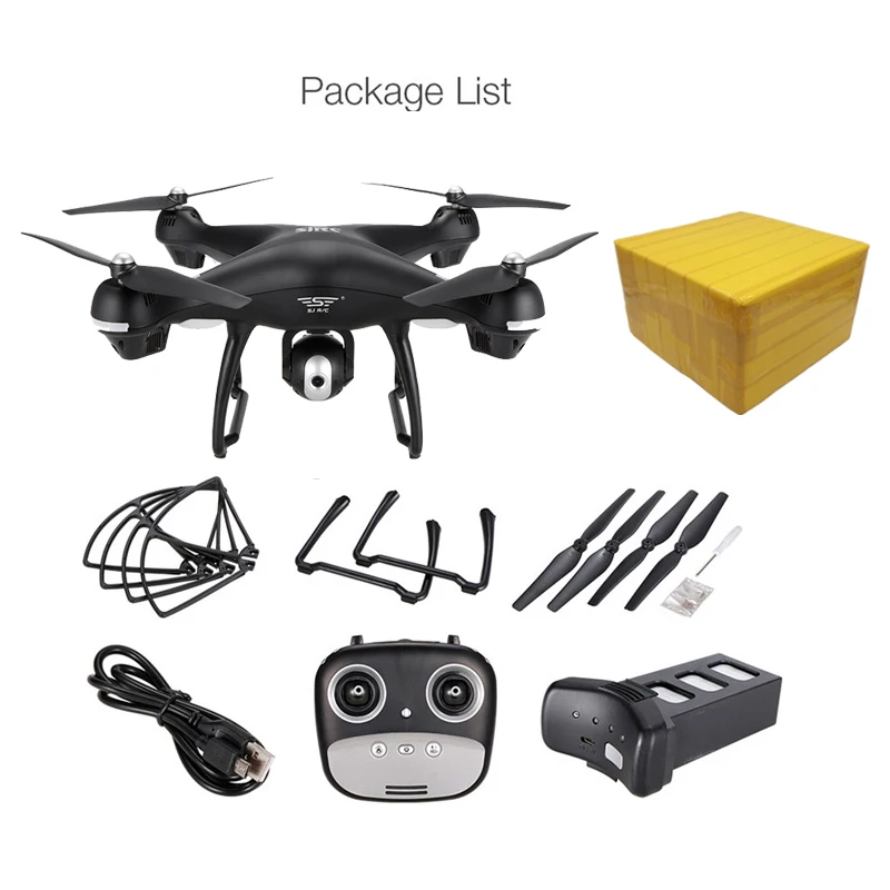 Профессиональный Дрон gps режим слежения за мной RC Квадрокоптер с широким Anlge 1080 P