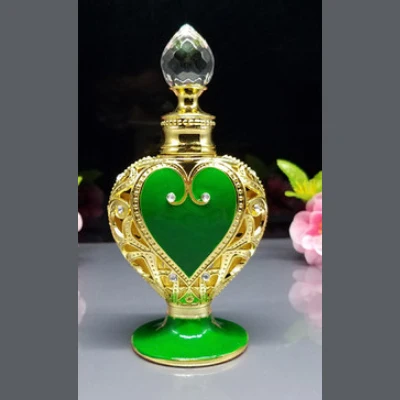 12ML green 10/12 мл Сейлор Мун бутылки многоразового использования Красочные Стекло пустой парфюмерный дом-контейнер с Свадебные украшения флакон для духов многоразового использования - Цвет: 12ML green
