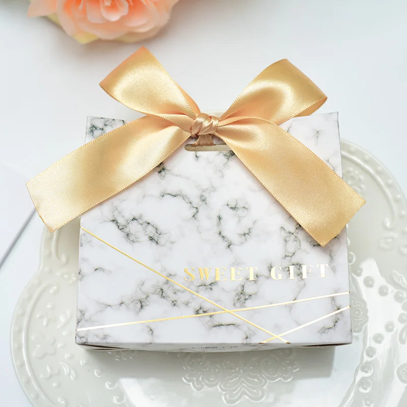 Новая креативная Свадебная коробка для конфет подарочная упаковка бумажные