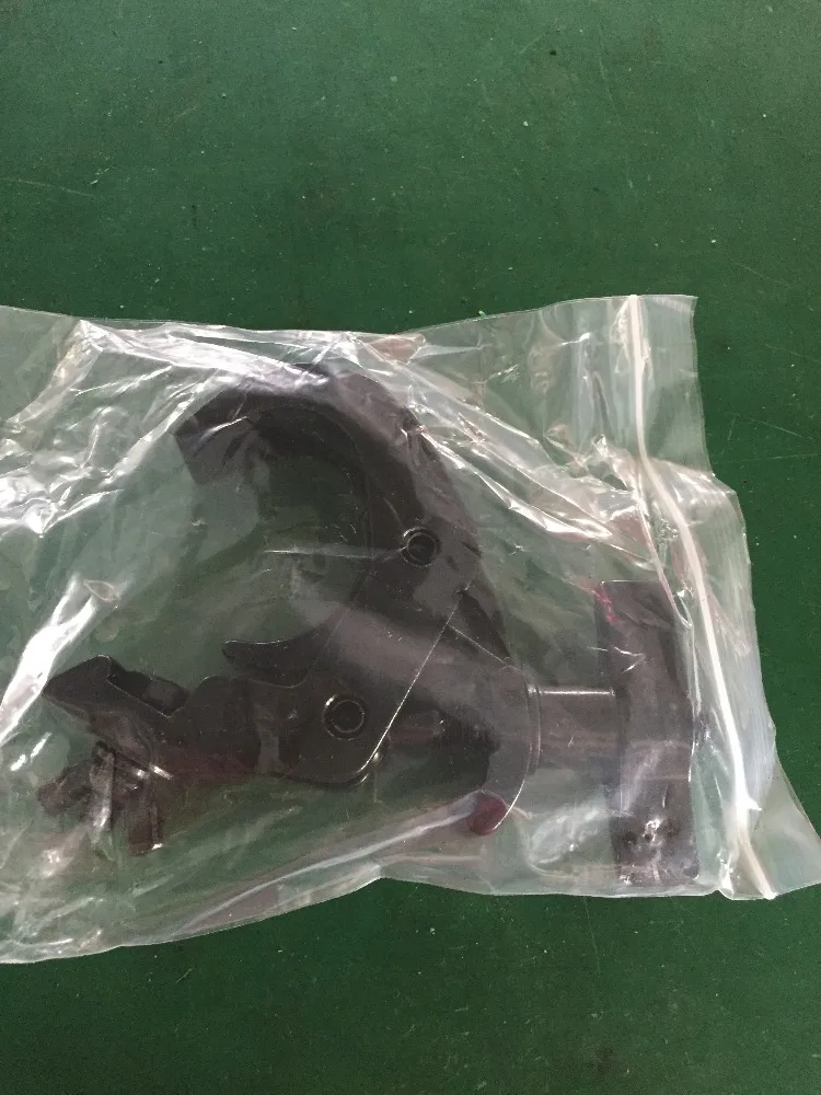 Зажим алюминиевого сценического Света черного цвета 40 шт./лот Подвижная головка