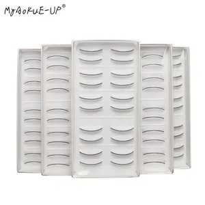 20 пар, Индивидуальные Накладные ресницы, натуральные тренировочные ресницы, наращивание ресниц, Обучающие инструменты для макияжа