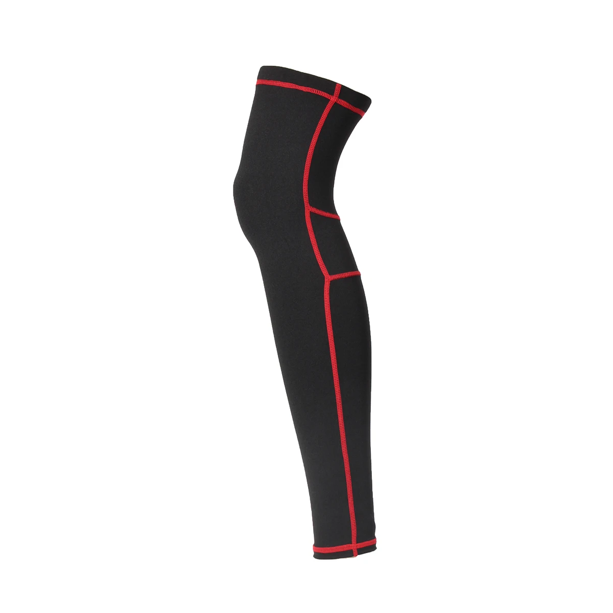 Black Red Компрессионные гетры для мужчин и женщин для велоспорта, спортивные Леггинсы для бега, баскетбола, футбола, гетры, колготки, спортивная одежда - Цвет: Black Red
