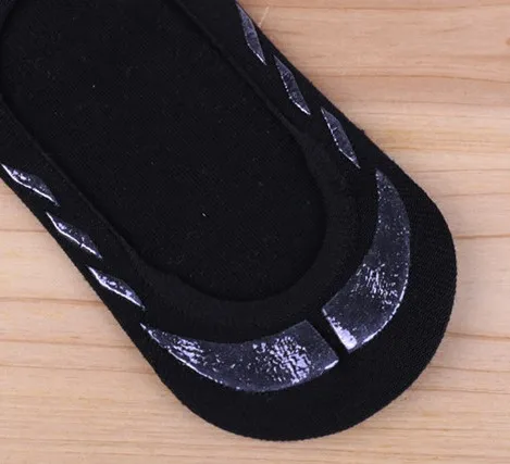 

10Pairs Summer Mesh Breathable Short Socks for Men Stripe Non-slip Silicone Socks Men's Ankle Invisible Boat Socks