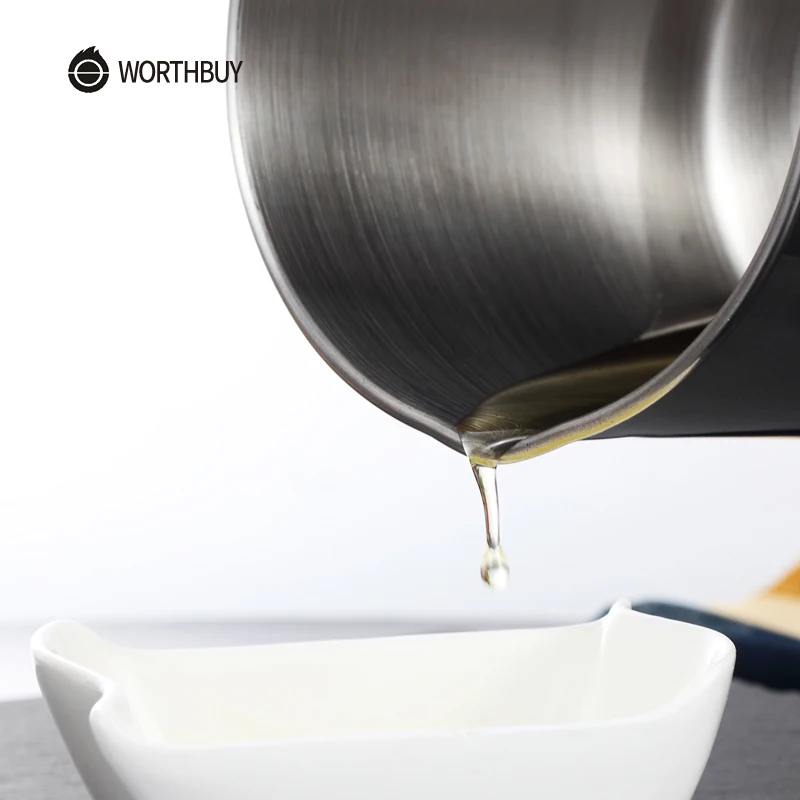WORTHBUY многофункциональная кружка сито с крышкой из нержавеющей стали дуршлаг Kichen