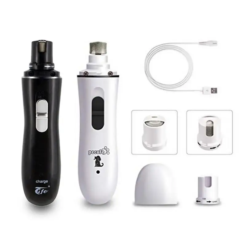 Электрическая USB перезаряжаемая машинка для полировки ногтей домашних животных