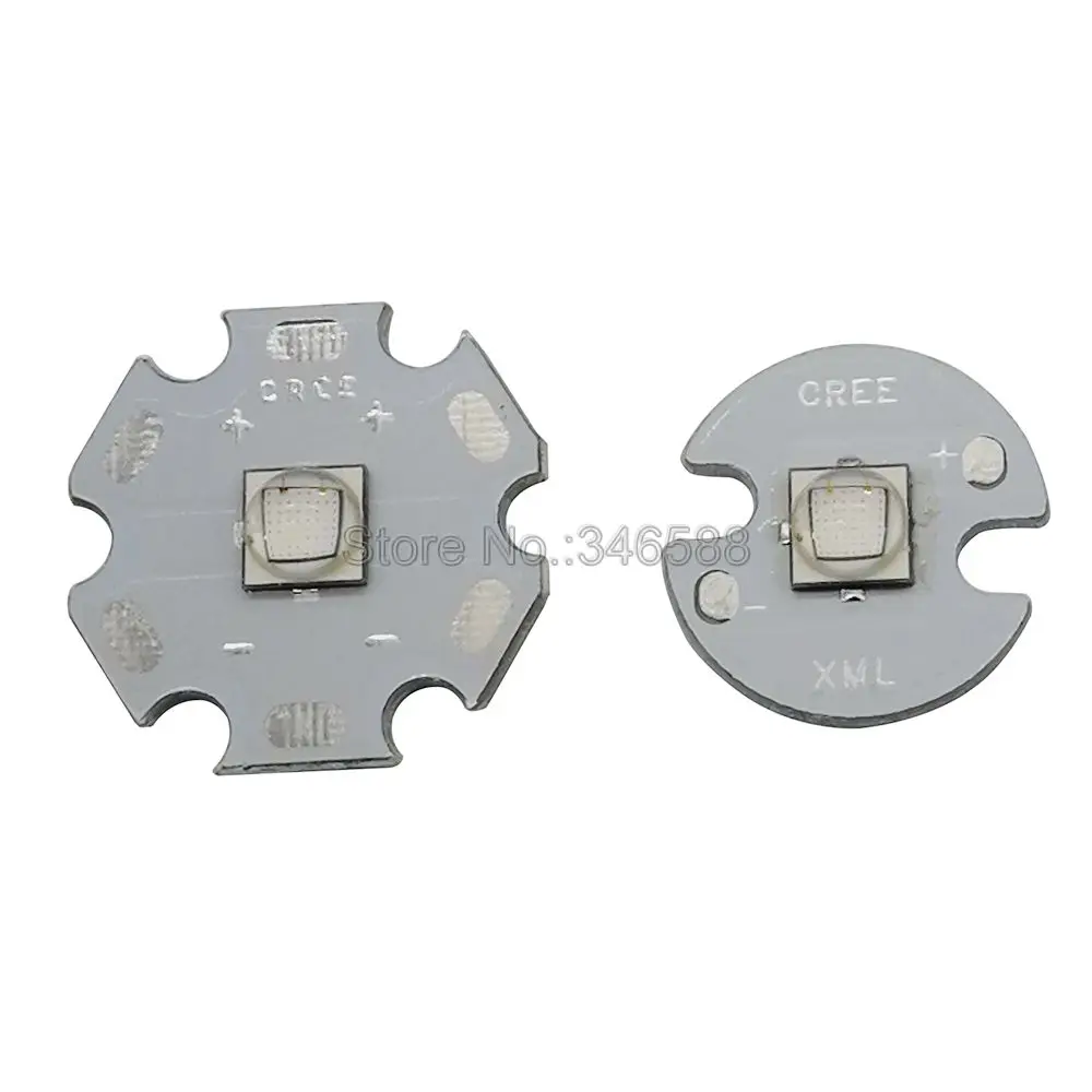 Светодиодный излучатель Cree XML2 холодный белый теплый 10 Вт высокая мощность 16 мм PCB