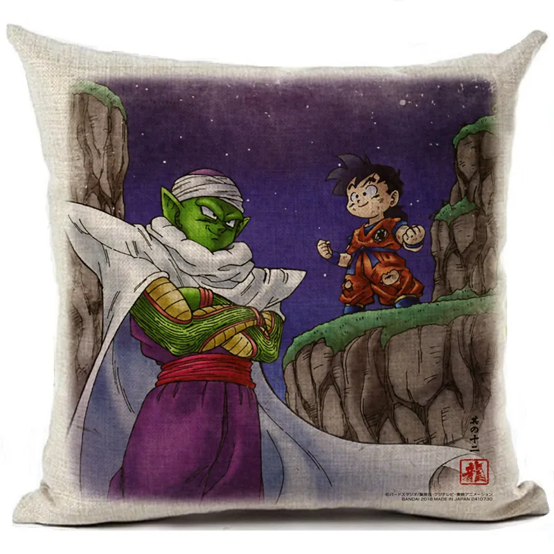 Dragon Ball льняная наволочка для подушки аниме наволочка с принтом автомобильный диван Декоративная Наволочка украшения для дома подушки 45*45 см - Цвет: 68