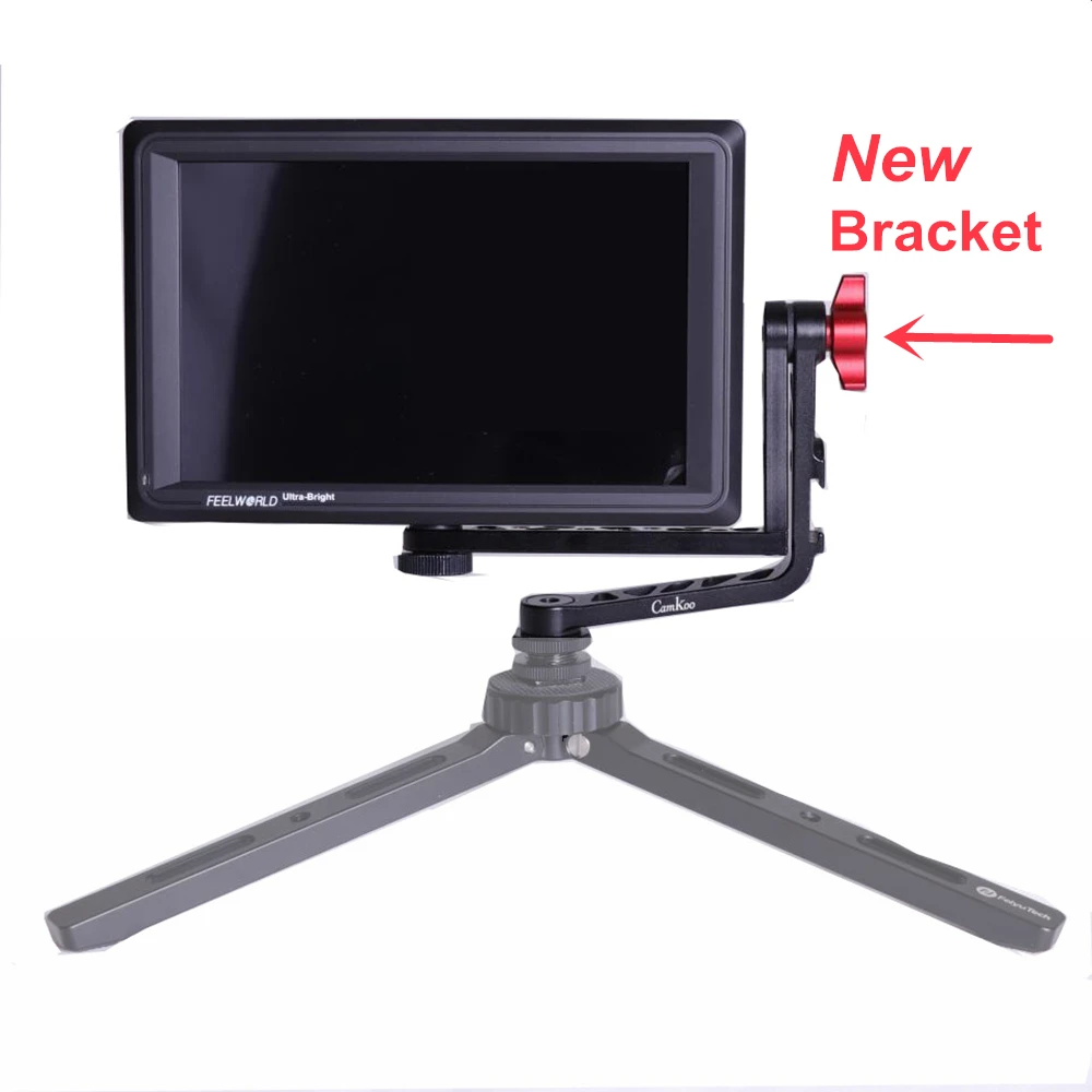 7 дюймовый IPS монитор FEELWORLD FW279S с двойной L образной камерой 2200nits 3G SDI 4K HDMI полевой