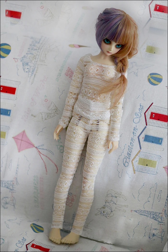 D01-P153 детская игрушка ручной работы 1/3 1/4 аксессуары для куклы BJD/SD кукла ажурное нижнее белье с леггинсами