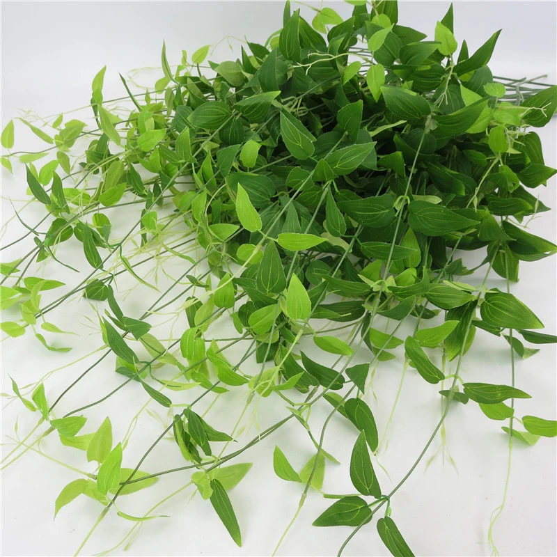 Искусственные листья жимолости Настенное подвесное растение домашнее свадебное