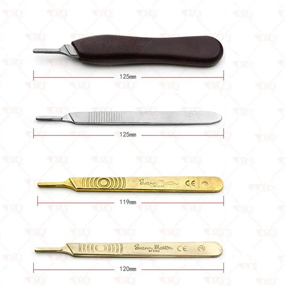 № 3. Скальпель с ручкой подходит для лезвия нержавеющая сталь хирургическая