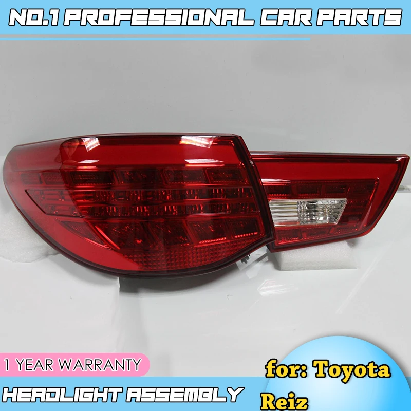 Автомобильные аксессуары для Toyota Reiz Mark X задние светодиодные фонари 2010 2011 2012 DRL +