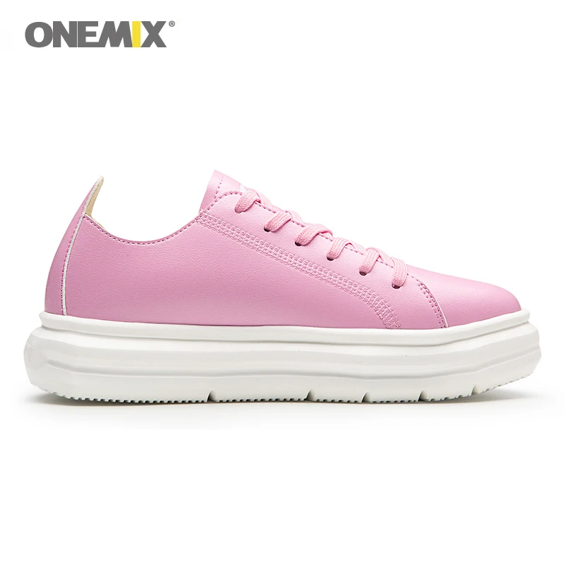 Женские кроссовки Onemix дышащая обувь на платформе легкие спортивные туфли