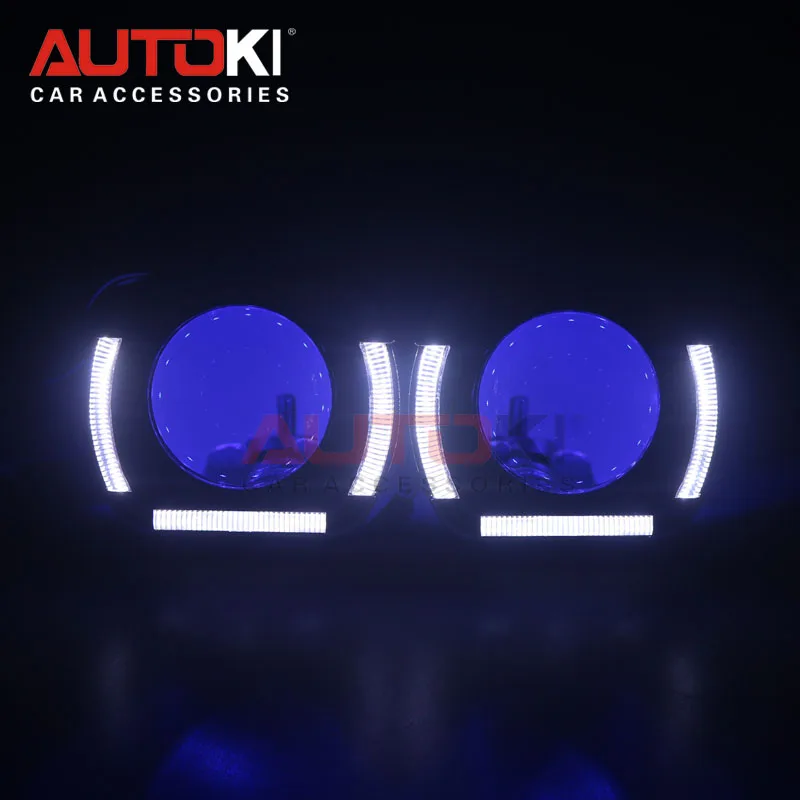 AUTOKI FLATBOY 3 0 Светодиодные глаза ангела кожухи + светодиодсветодиодный дьявола