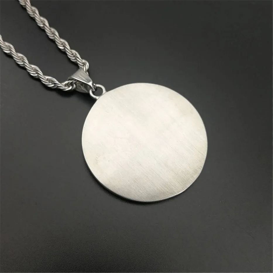 Ожерелье с подвеской в виде пирамидного глаза Провиденса из нержавеющей стали |