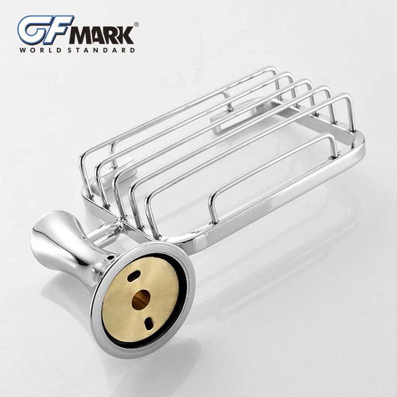 GFmark цинковый сплав держатель для мыла хромированная насадка мытья посуды