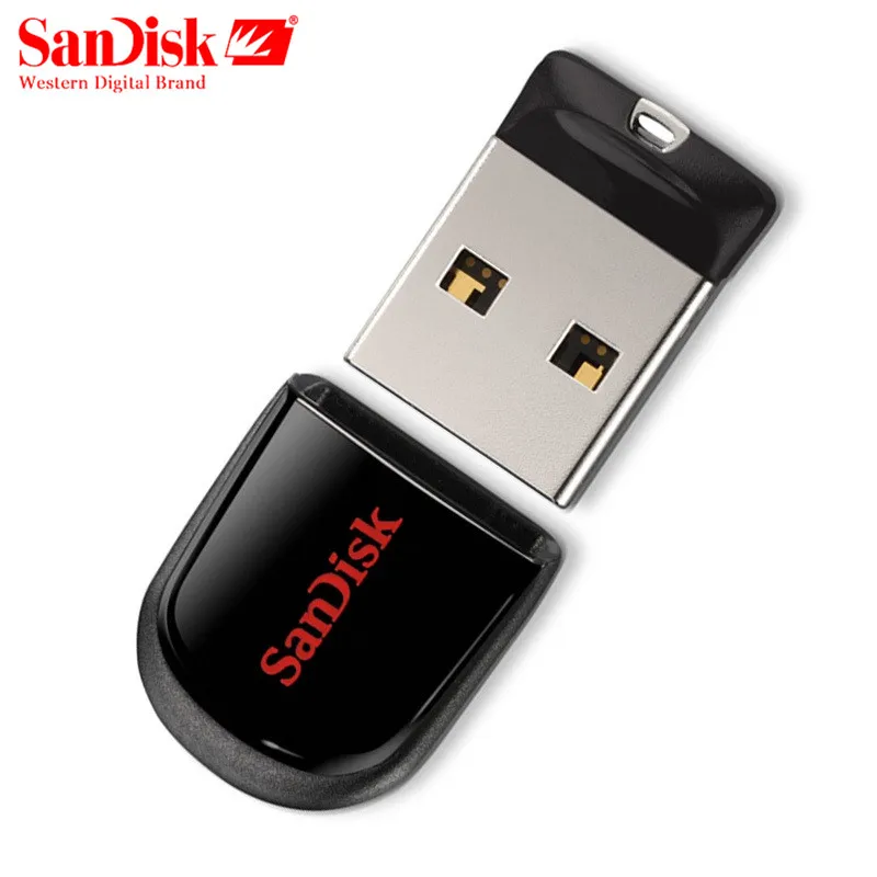 SanDisk USB флэш-диск 64 ГБ супер мини 2 0 накопитель 32 Memory Stick 16 8 флешки для ноутбука/PC 100%