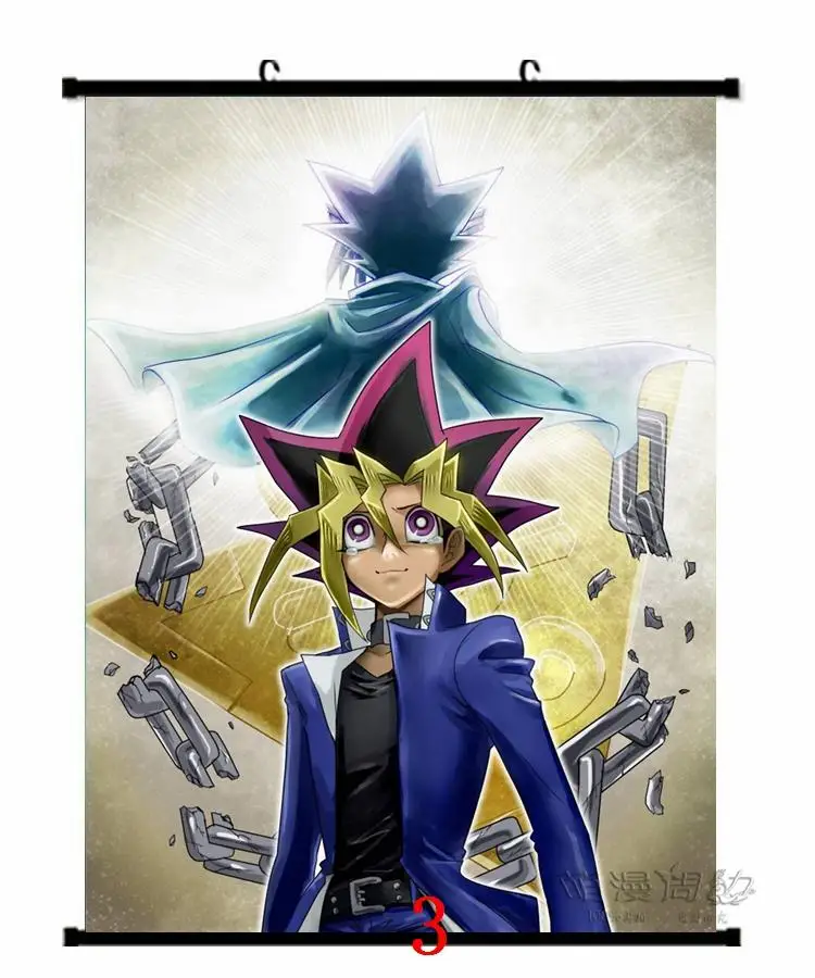Японские декоративные аниме игры Yu Gi Oh! Постер настенный для украшения дома
