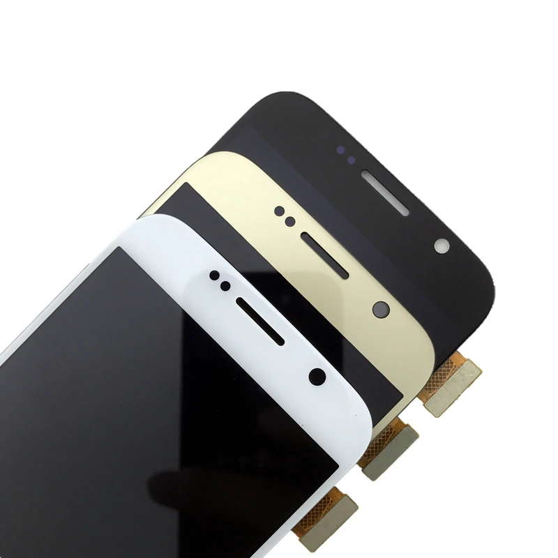 Для Samsung galaxy S6 G920 ЖК-дисплей сенсорный экран дигитайзер G920i G920P G920f G920V G920A G920W8
