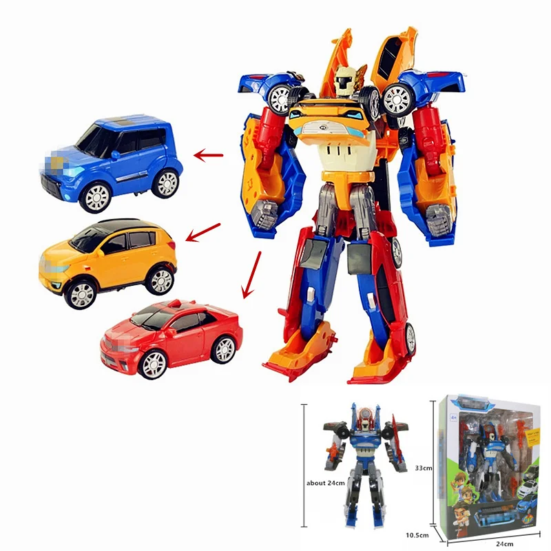 Tobot робот игрушечные лошадки для обувь мальчиков DIY деформации автомобиля