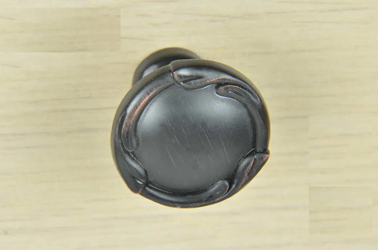 

UNLOCKS New Oil Rubbed Bronze DIY Cabinet Drawer Pull Handle Hardware Knobs Knob(Diameter:23*23mm) 10PCS