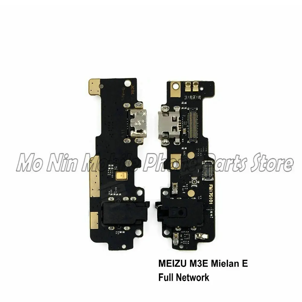Новый модуль микрофона + запасные части гибкого кабеля USB для MEIZU M3E Mielan E|Шлейфы