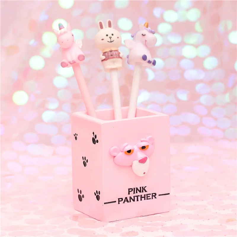 Органайзер для ручек с мультяшной розовой пантерой|Подставки ручек| |