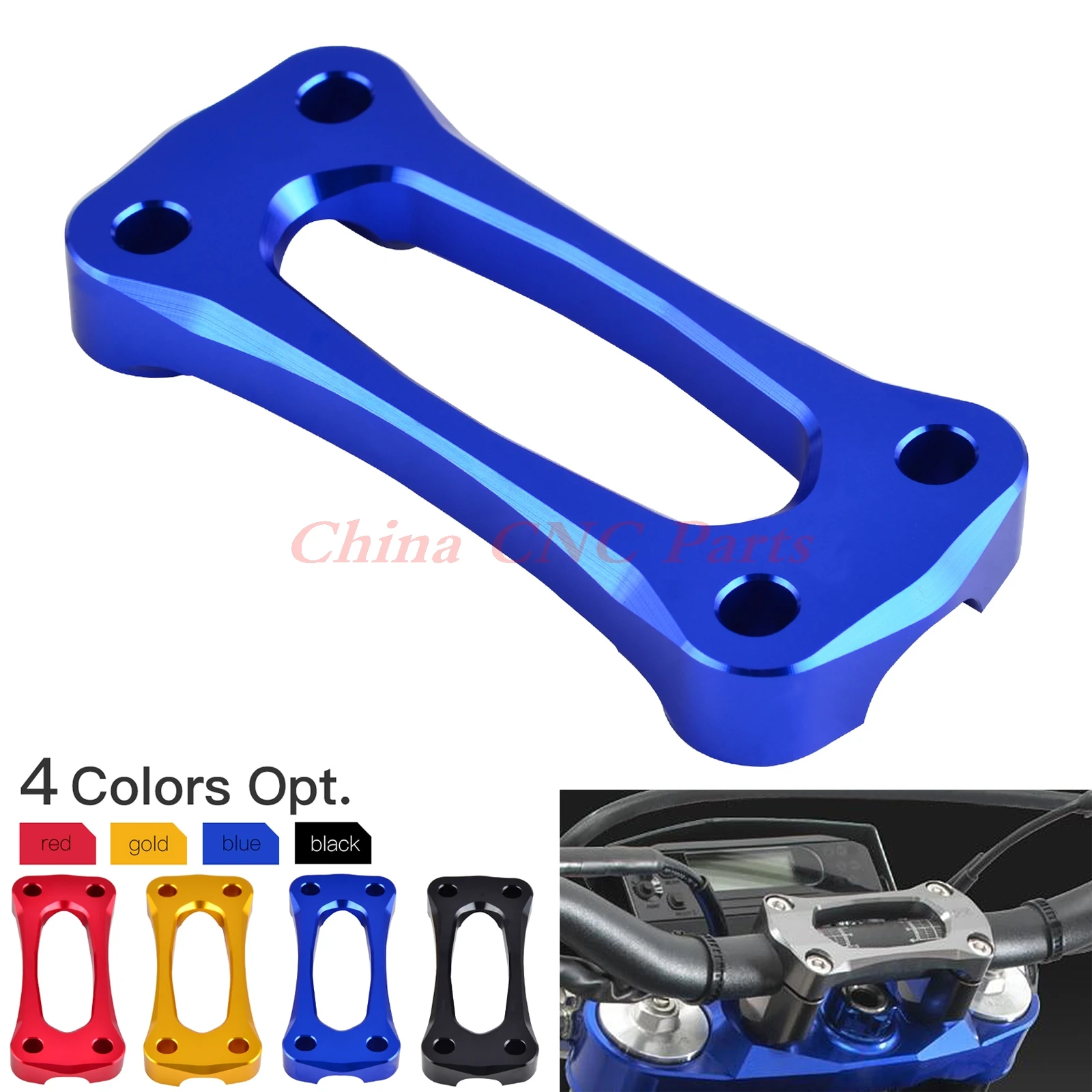 

NICECNC 22mm Handlebar Stabilizer Mount Riser Clamp For Yamaha YZ WR DT 125 250 400F 426F 450F TTR250R WR250R/X DT200WR