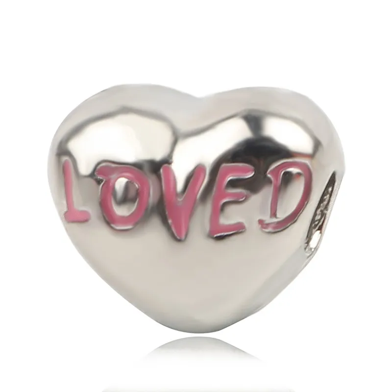 P380 Подходит для оригинала Pandora, подвески, серебряный браслет, брелок, ювелирные изделия для женщин, серебряная цепочка безопасности, Детская кукла, детская обувь, зажим для желаний, сделай сам, бисер - Цвет: P380