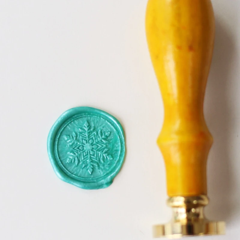 Снежинки воск печать/Рождественские приглашения уплотнения/Свадебный