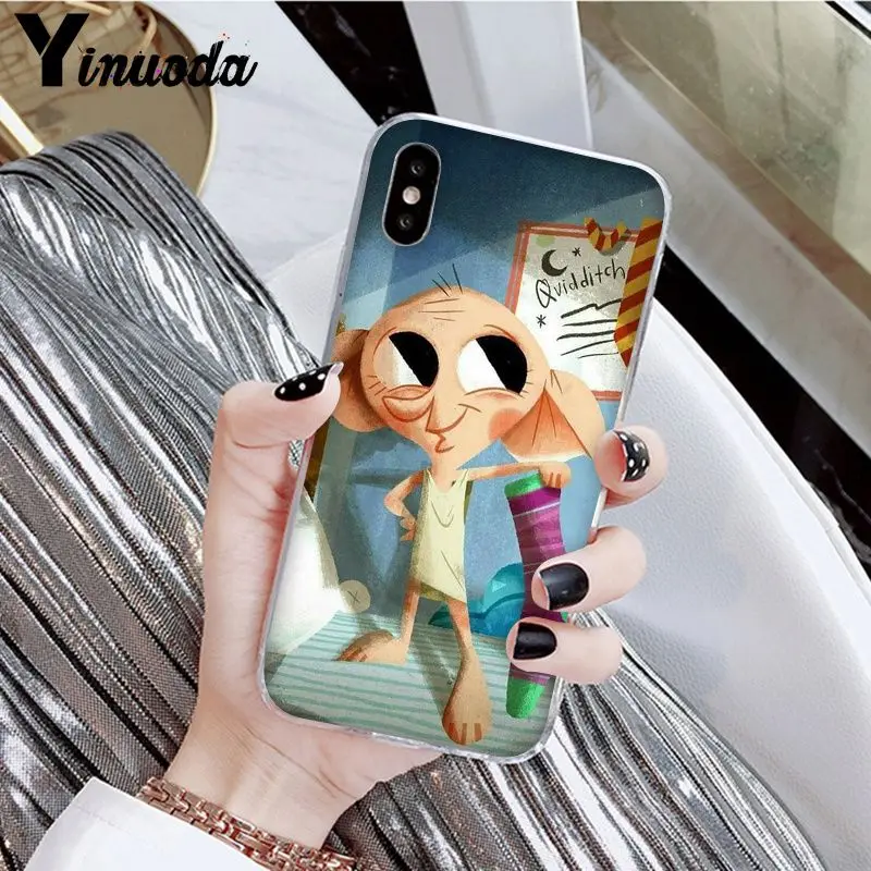 Yinuoda Гарри Поттер фильм Добби уникальный дизайн телефона чехол для Apple iPhone 8 7 6 6S Plus X XS MAX 5 5S SE XR мобильные чехлы - Цвет: A7