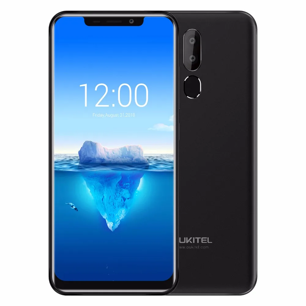 OUKITEL C12 Pro 6 18 &quot19:9 Android 8 1 мобильный телефон MT6739 четырехъядерный 2G RAM 16G ROM отпечаток