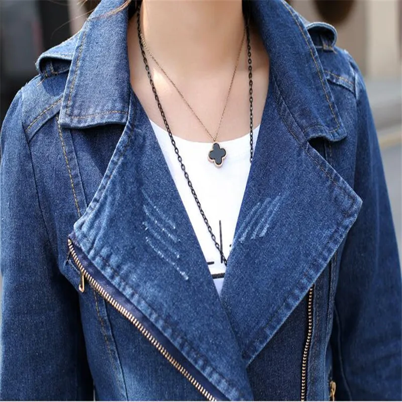 

2019 New Denim Jacket Women Jeans Basic Jacket Coat Hooded Outwear Slim Short Warm Overcoats Jeans Denim Female Jackets CM118