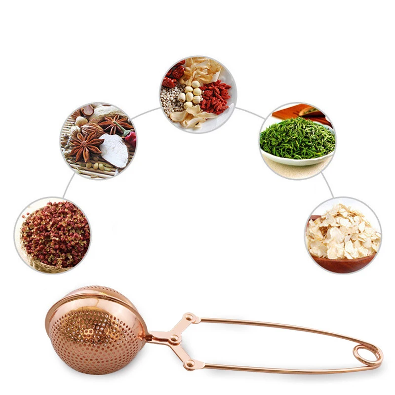 Сетчатый фильтр для чайного пакета многоразовый металлический ситечко из