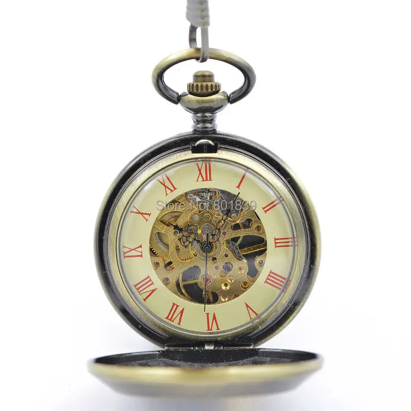 Русские винтажные бронзовые тона советские большевики механические FOB карманные