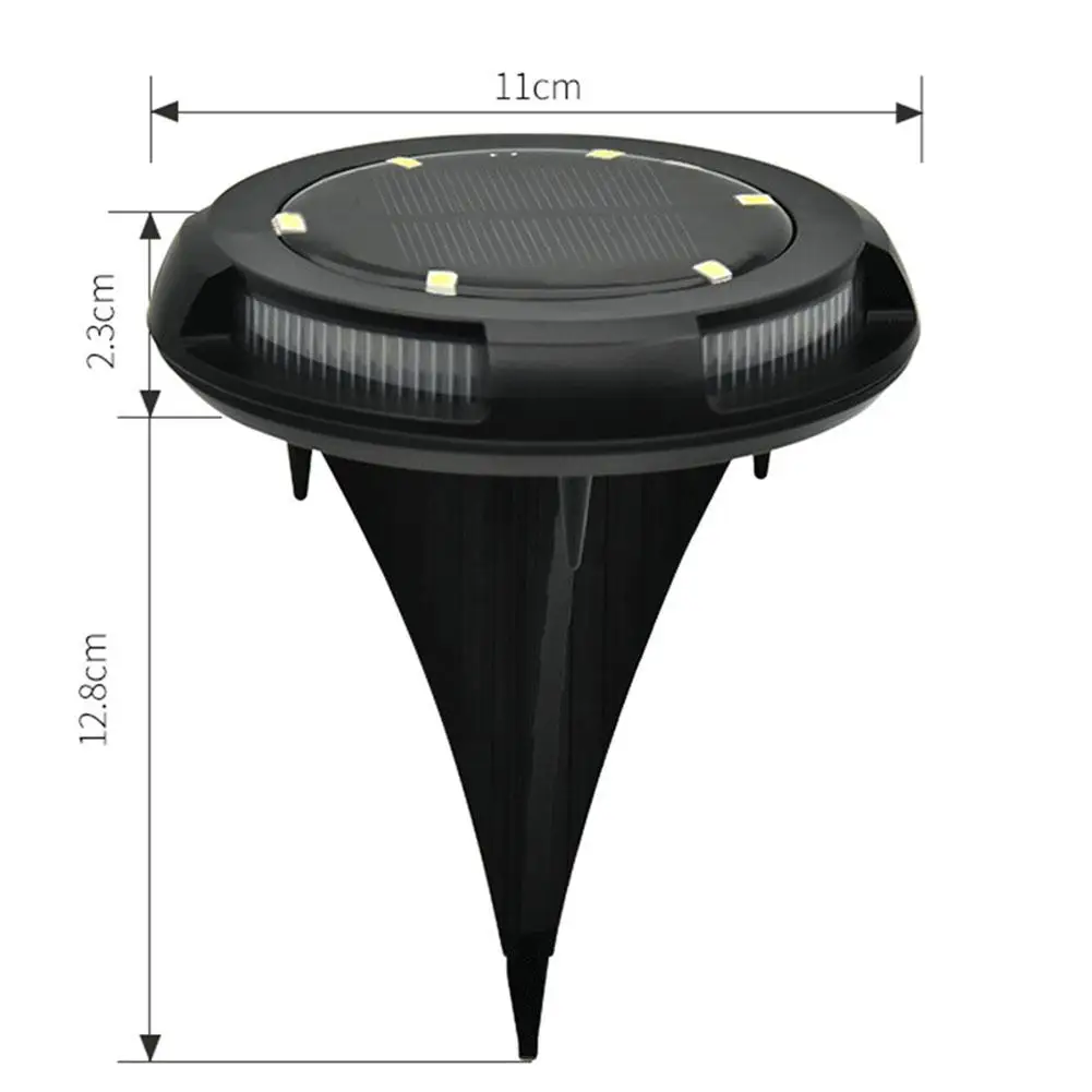Светильник наземный на солнечной батарее 10 светодиодов