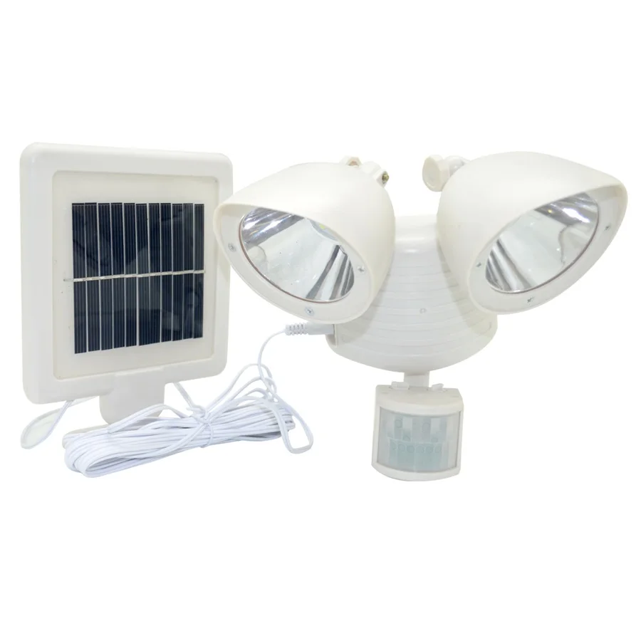Открытый водонепроницаемый 22 LED Солнечный Свет PIR датчик движения двойная
