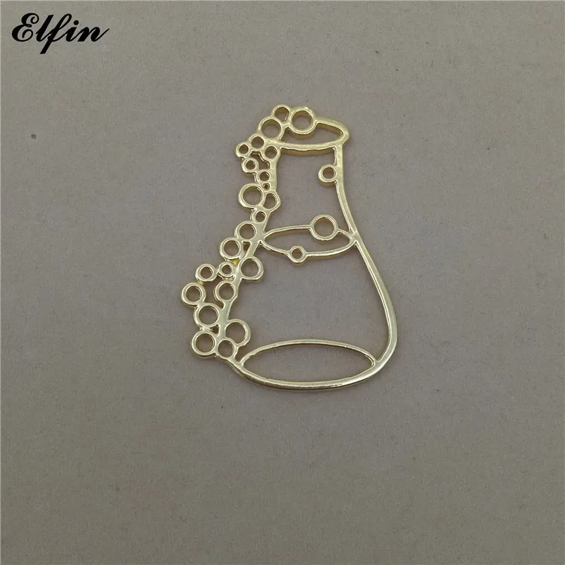 Elfin модная колба Erlenmeyer подвеска бутылка для зелья лабораторная химическая