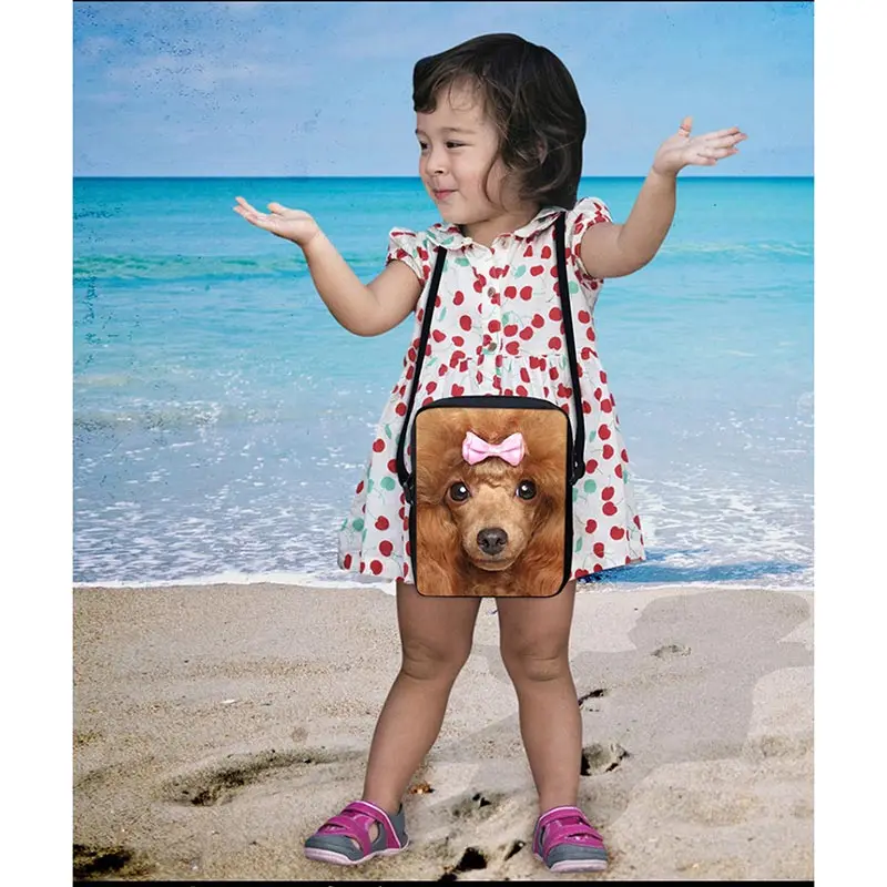 Сумка кросс-боди Женская с принтом такса