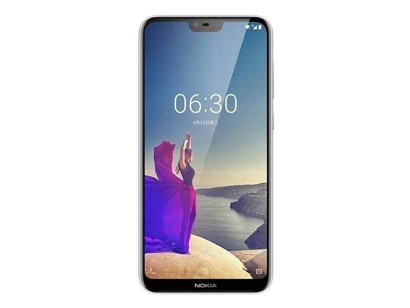 Мобильный телефон Nokia 6,1 Plus, 4G LTE, 4 Гб ОЗУ, 64 Гб ПЗУ, 5,8 дюймов, Восьмиядерный процессор Snapdragon 636, сканер отпечатков пальцев, Android