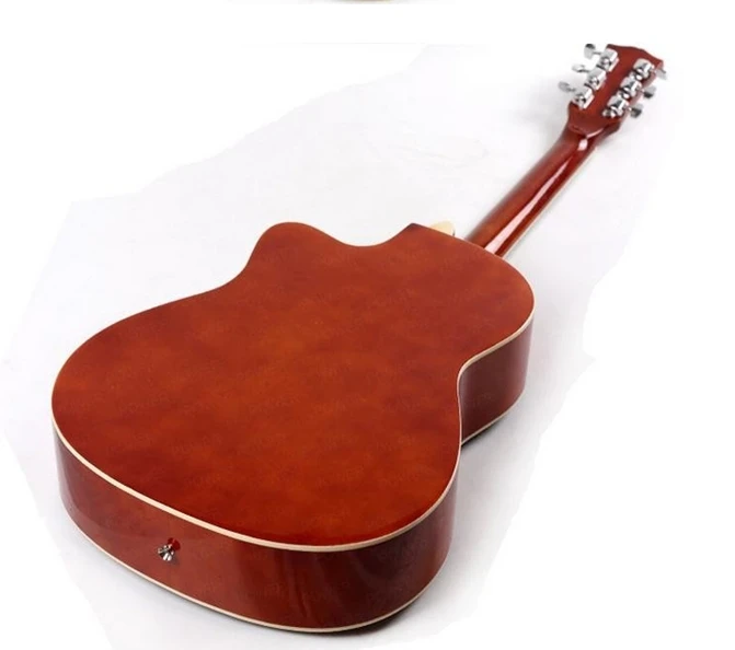 39 8 дюймов Акустическая гитара Picea Asperata guitarra Instrumento Musicais с гитарными струнами|guitar
