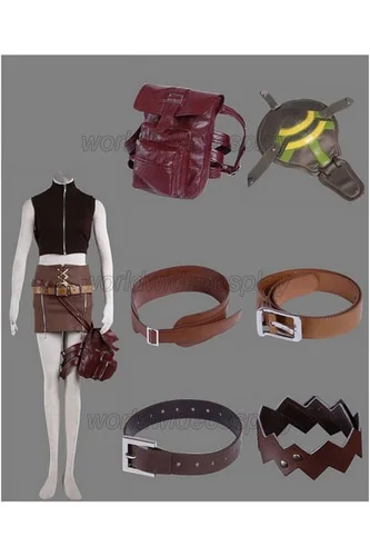 Final Fantasy XIII костюм для косплея молния Бесплатная доставка на Хэллоуин и