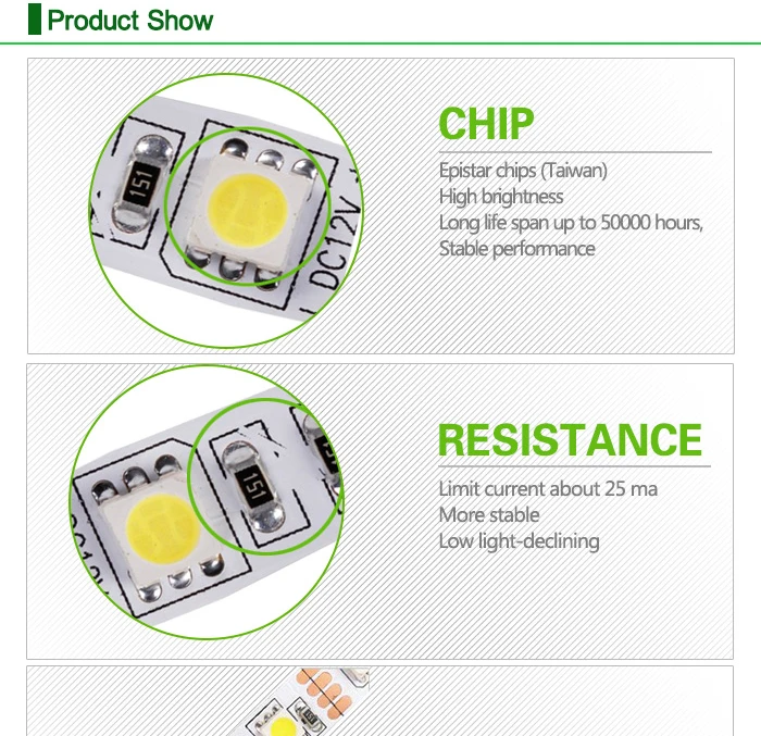 Goodland RGB светодиодный светильник 5050 SMD 5 м 10 м 60 Светодиодный s/M Гибкий Светильник ИК пульт дистанционного управления 12 В адаптер питания светодиодный