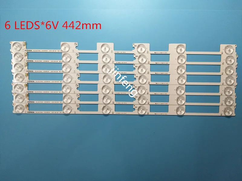 20 шт./лот 100% новая светодиодная полоса подсветка для KONKA KDL48JT618A KDL48SS618U 35018539 35018540 6
