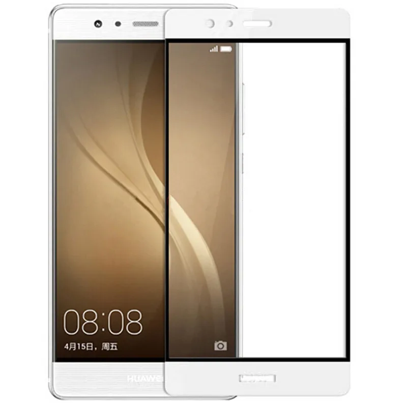 Цветное закаленное стекло с полным покрытием для Huawei Ascend P9 Lite P9Lite Plus P9Plus защитная